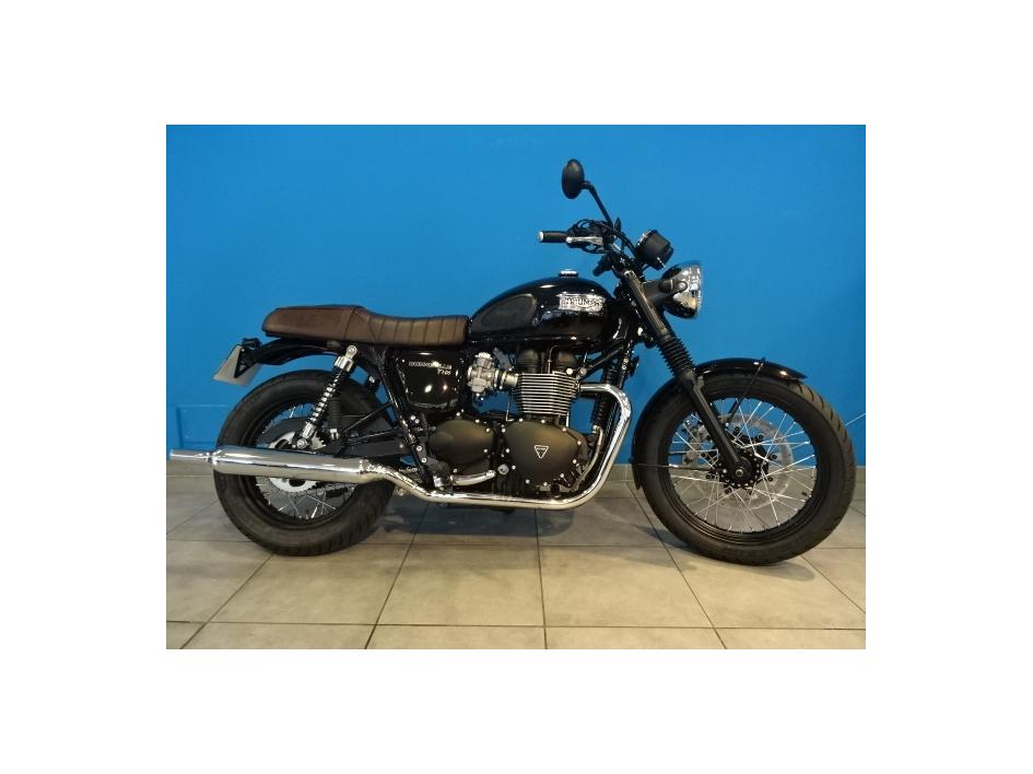 BONNEVILLE T100 BLACK 